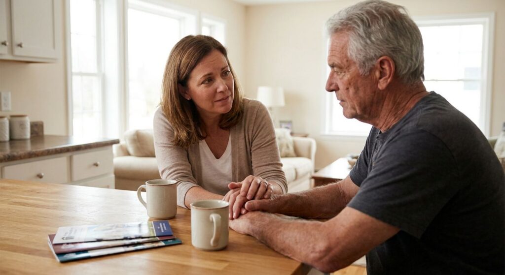 Read more about the article Supporting a Parent Through Late-Life Addiction (2026)